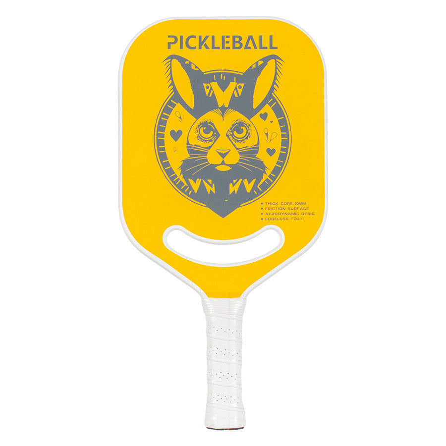 Jusain Cross-border pickleball racket carbon fiber integrated heat-pressed factory custom Pickleball Paddle