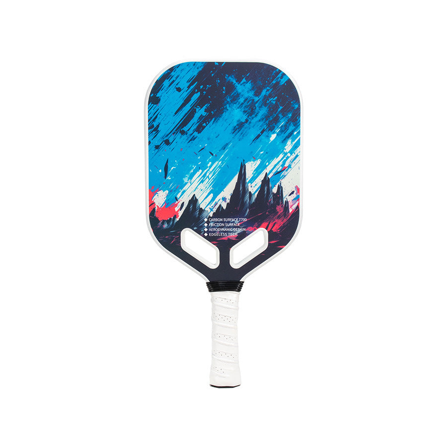 Jusain Cross-border pickleball racket carbon fiber integrated heat-pressed factory custom Pickleball Paddle
