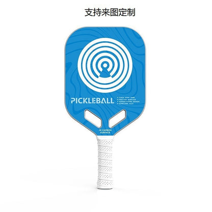 Jusain Cross-border pickleball racket carbon fiber integrated heat-pressed factory custom Pickleball Paddle
